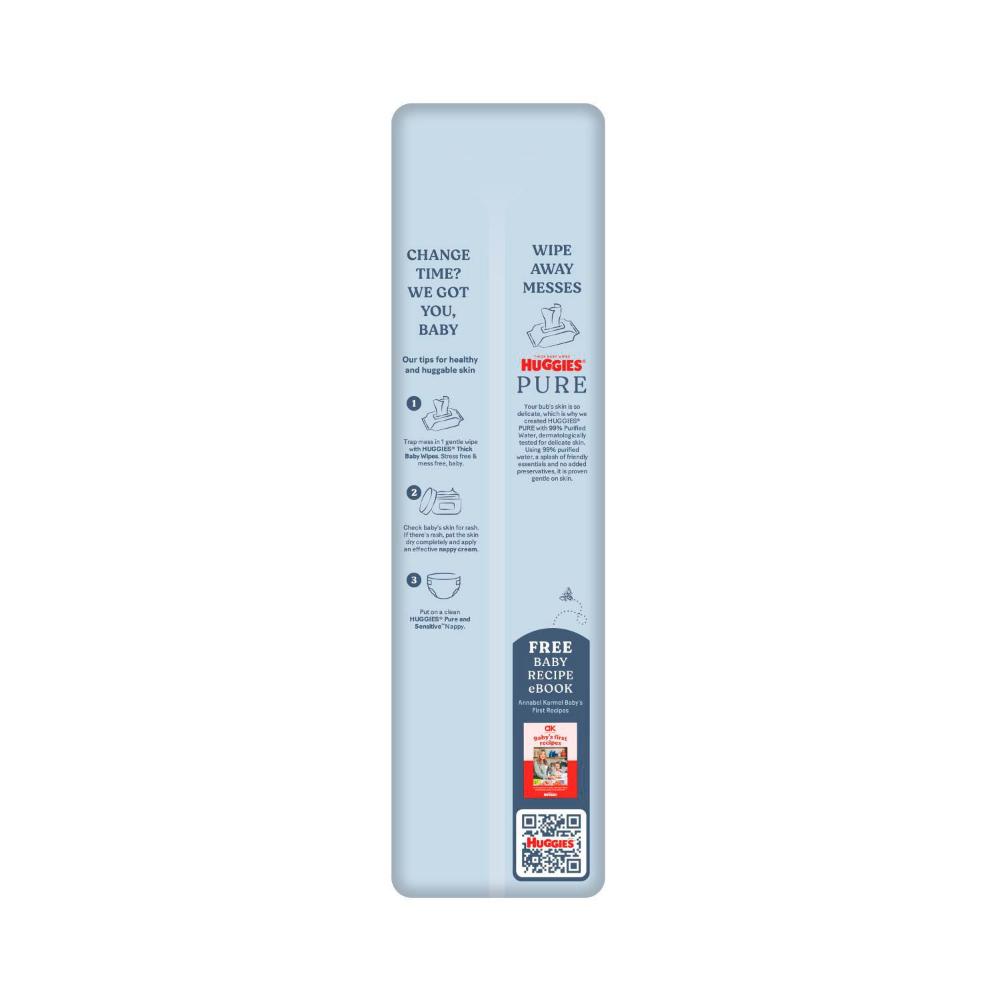 Huggies Pure And Sensitive Nappies Size 3 | 68 Pack