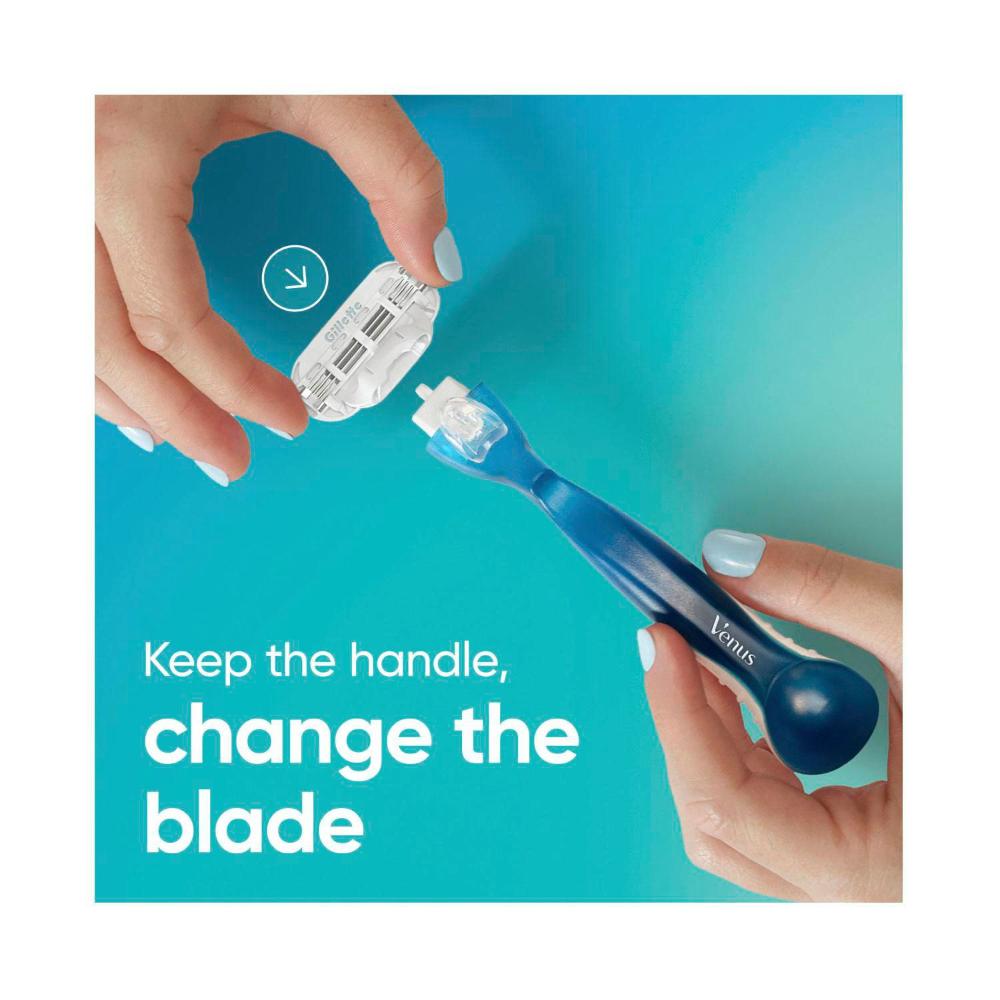 Buy Gillette Venus Platinum Swirl Blades 1 Each | Coles