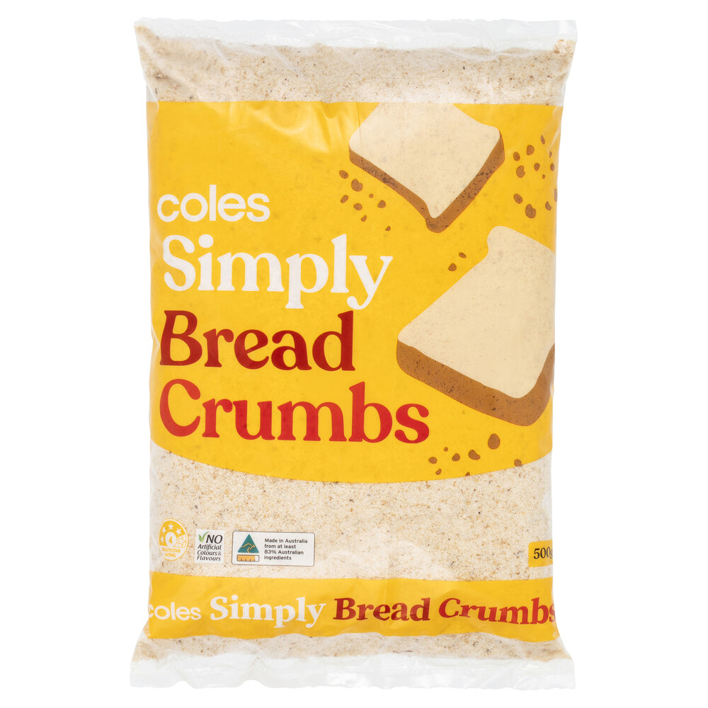 Buy Coles Simply Breadcrumbs 500g Coles