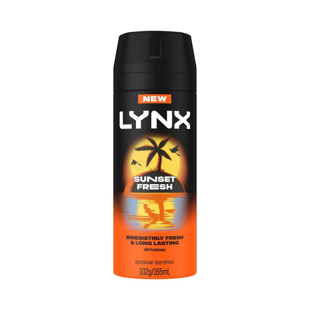Buy Lynx Deodorant Body Spray Sunset Fresh 165mL | Coles