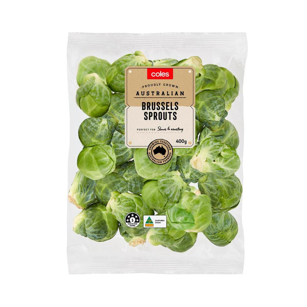 Buy Coles Brussels Sprouts Prepack 400g | Coles