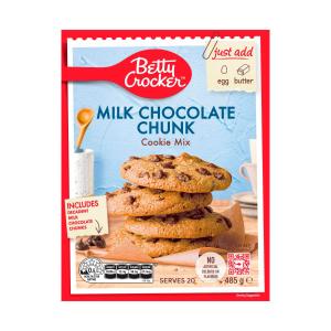 Betty Crocker Milk Chocolate Chunk Cookie Mix Coles Online