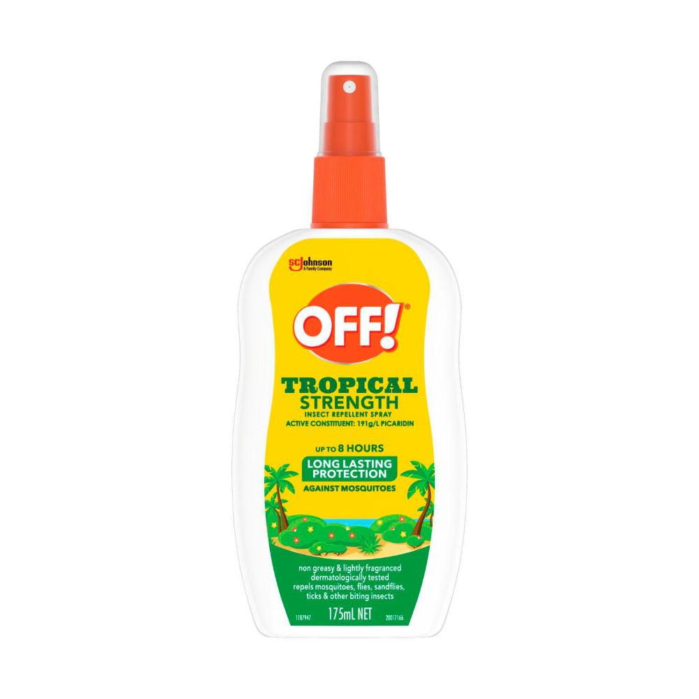 Buy OFF! Tropical Strength Insect Repellent Spray 175mL Coles