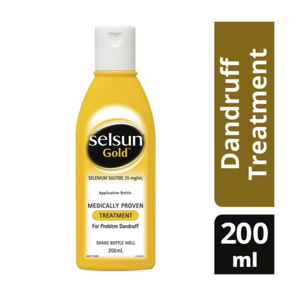 Buy Selsun Gold Anti Dandruff Shampoo Treatment 200mL Coles
