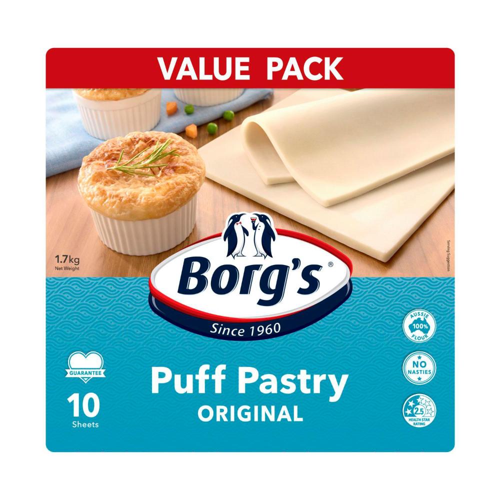 Buy Frozen Puff Pastry Sheets 1.7kg Coles
