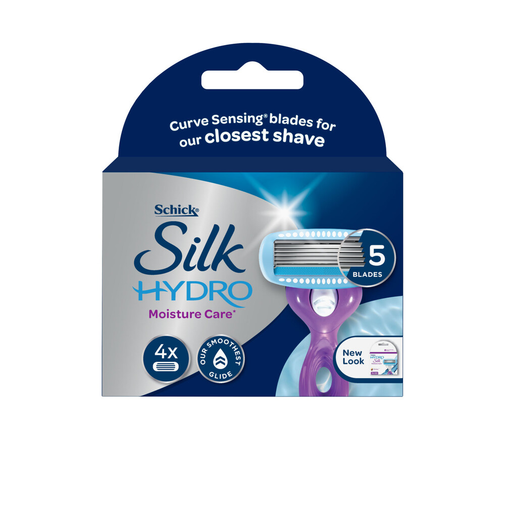 Buy Schick Hydro Silk Blade Refill 4 pack Coles