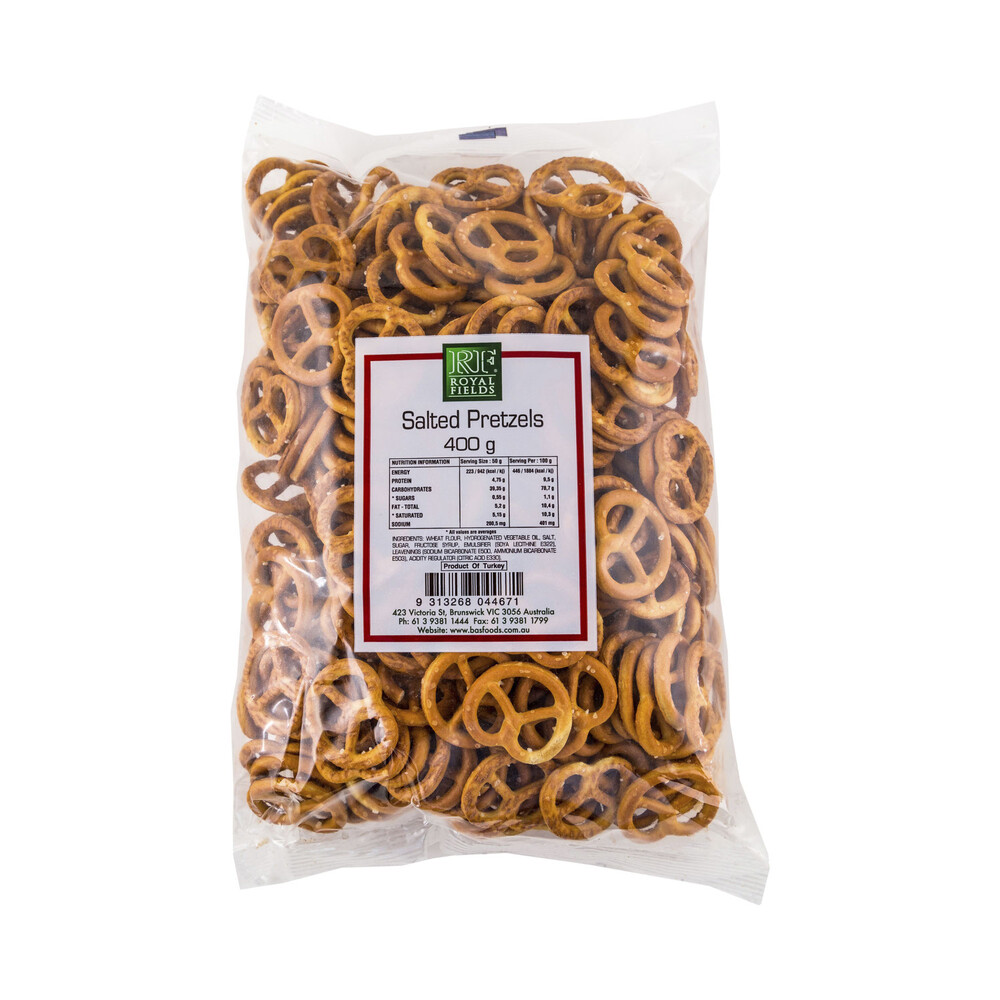 Buy Royal Fields Pretzels 400g Coles