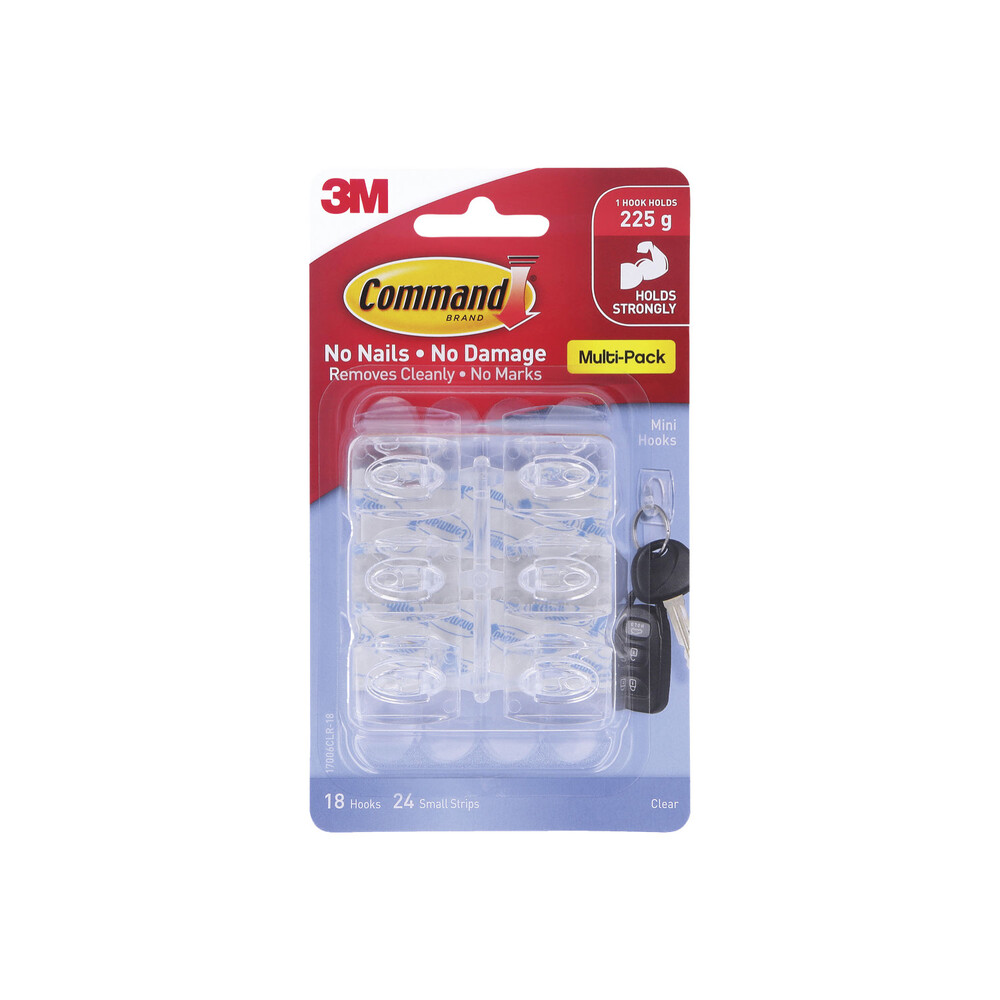 Buy Command Mini Hooks Value Pack 18 pack Coles
