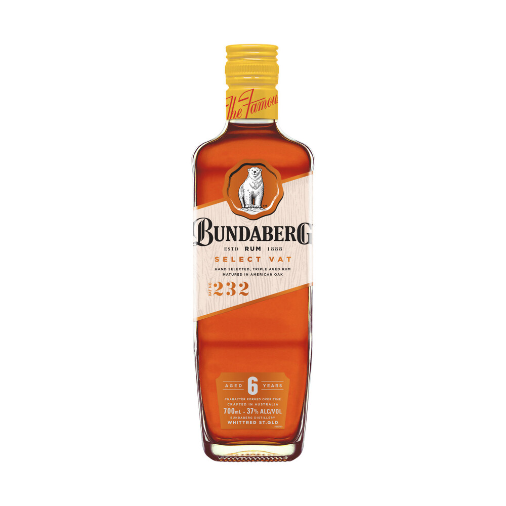 Buy Bundaberg Rum Select Vat 700ml 1 Each | Coles